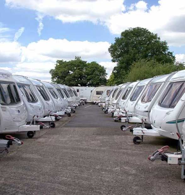 touring caravan dealers Clow Bridge