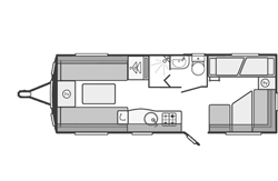 5-BERTH-BUNK-BEDS touring caravans for sale